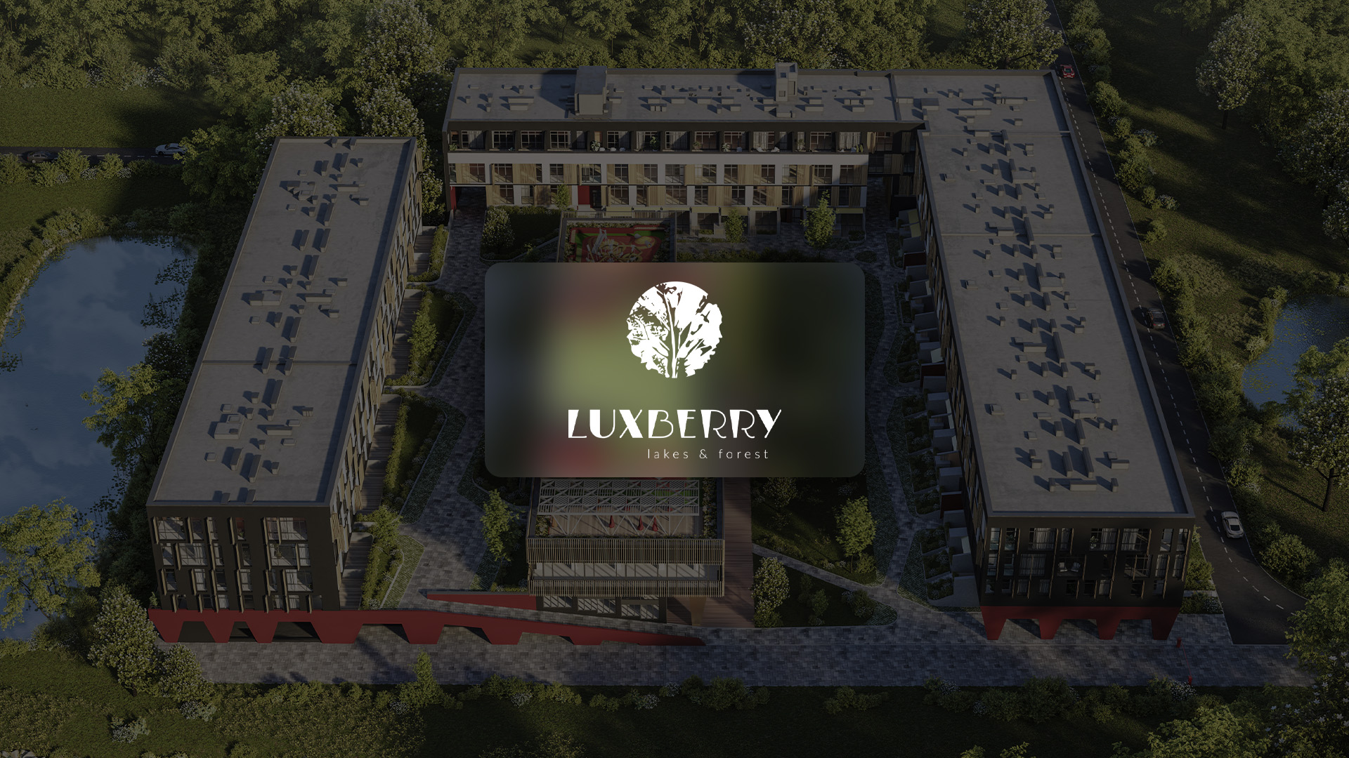 Хід будівництва Luxberry lakes & forest за грудень 2025 р.